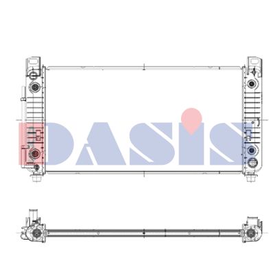 AKS DASIS Radiators, Motora dzesēšanas sistēma 520107N